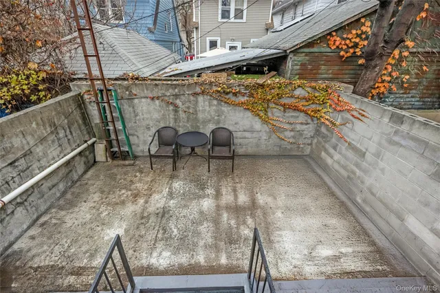 a view of outdoor seating