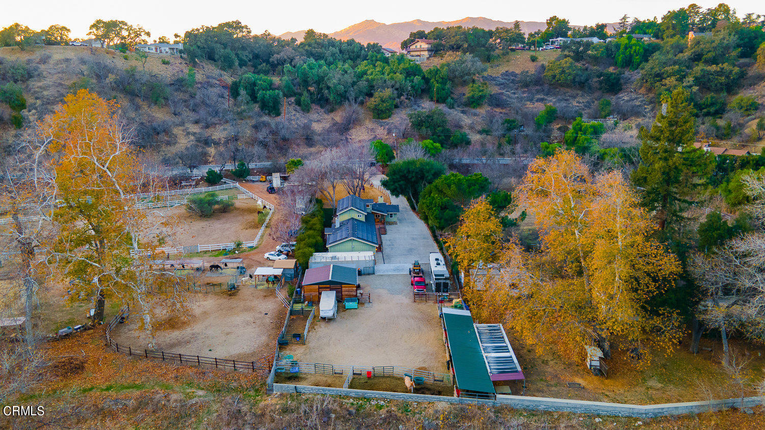9972 Creek Road Oak View, CA 93022 - Photo 49 of 50 an aerial view of residential house with outdoor space