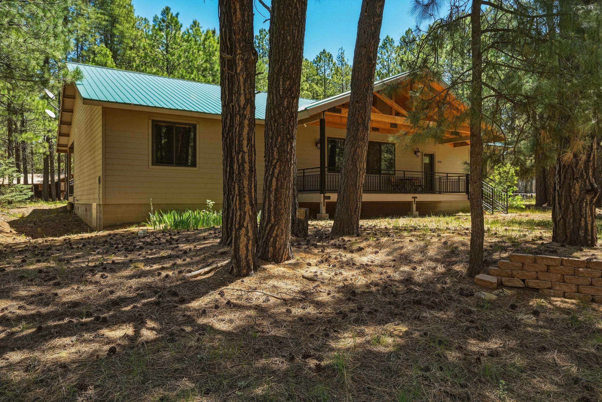 1233 Merzville Road Forest Lakes, AZ 85931 - Photo 3 of 39 a view of a house with a yard
