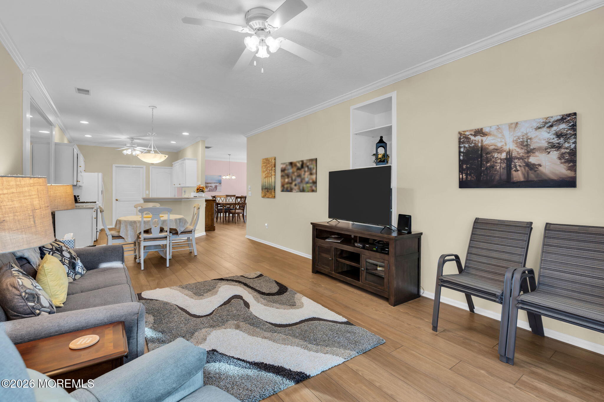 104 Silverlawns Drive Lakewood, NJ 08701 - Photo 14 of 36 a living room with furniture and a flat screen tv