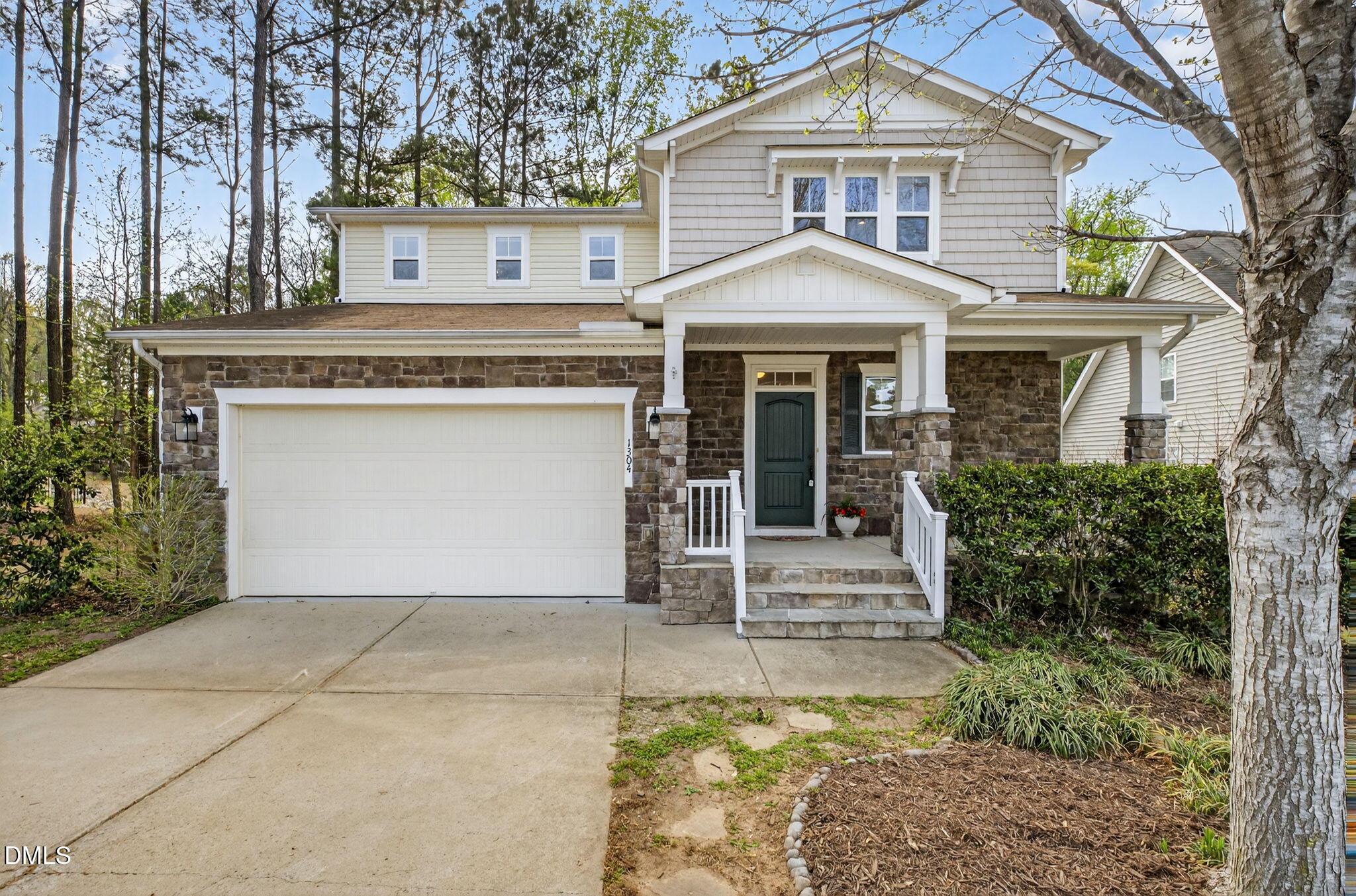 1304 Barnford Mill Road Wake Forest, NC 27587 - Photo 1 of 44 front view of a house with a yard
