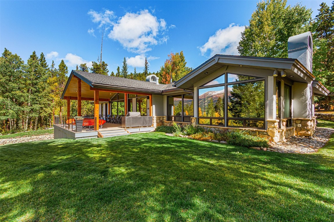 1031 Boreas Pass Road Breckenridge, CO 80424 - Photo 9 of 49 a view of a house with a big yard