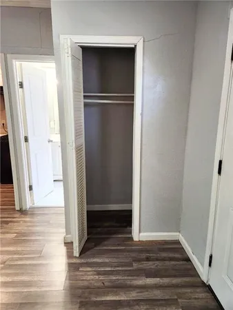 a view of wooden floor