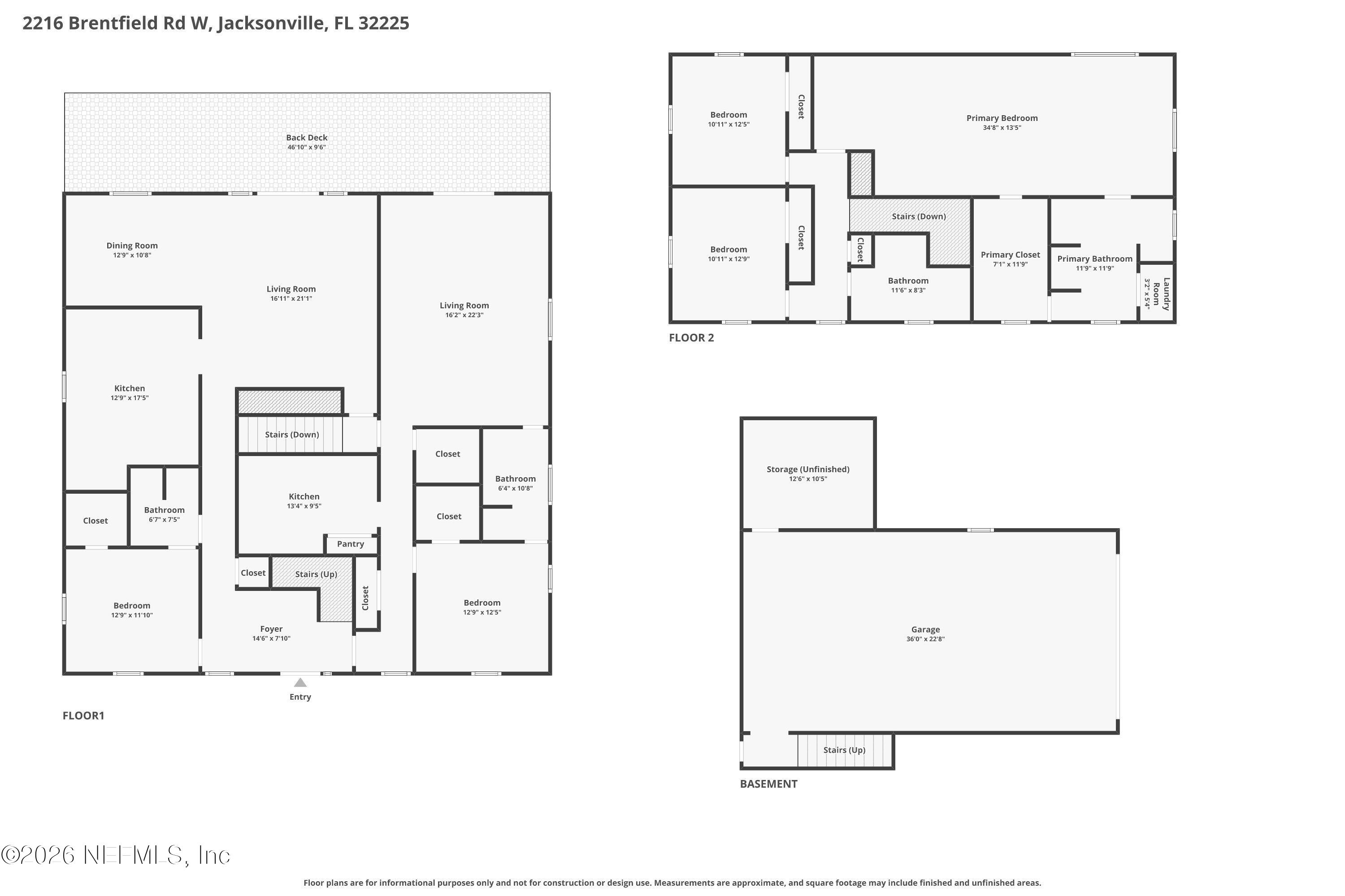 2216 Brentfield Road Jacksonville, FL 32225 - Photo 60 of 62 Combined