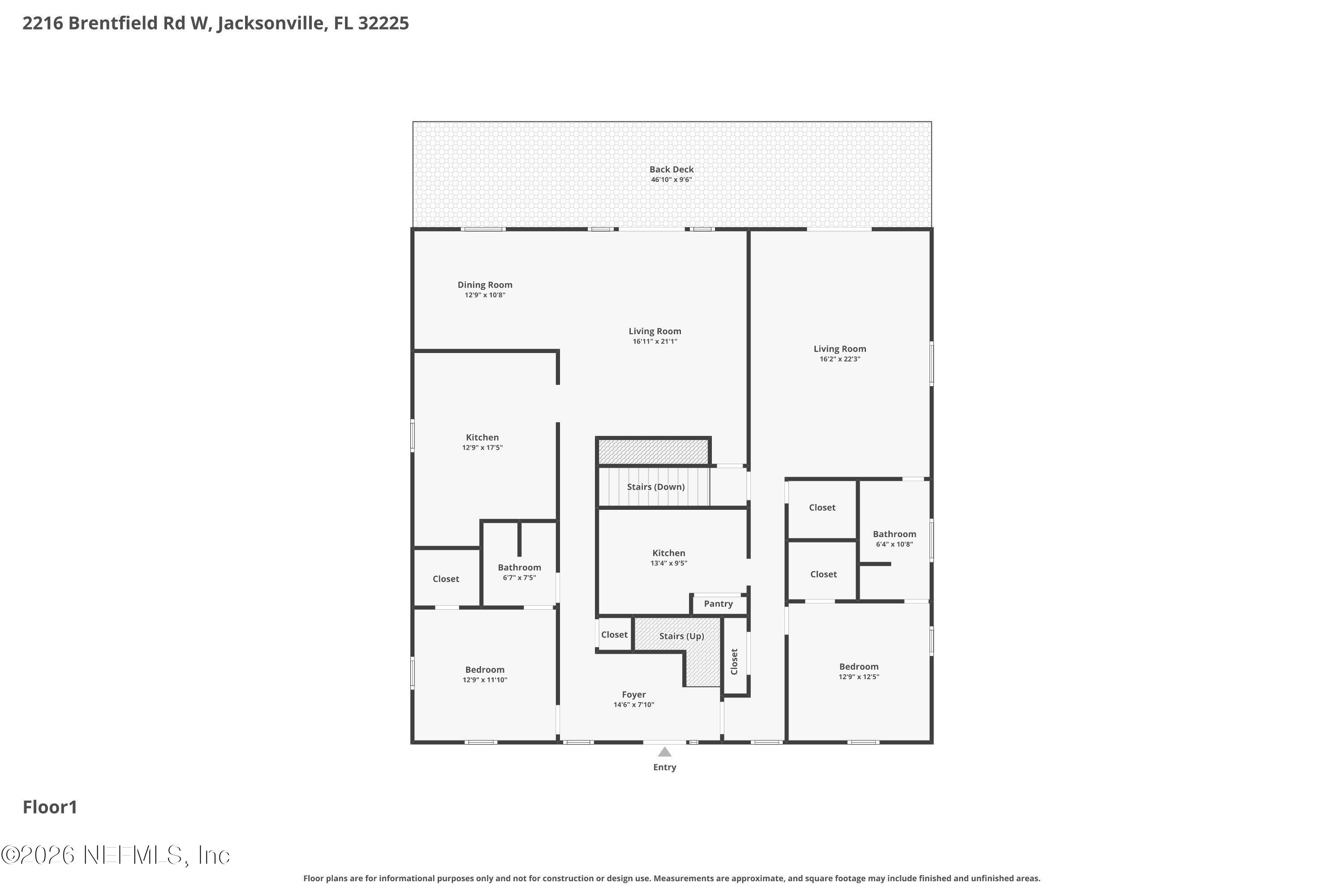 2216 Brentfield Road Jacksonville, FL 32225 - Photo 62 of 62 Floor1