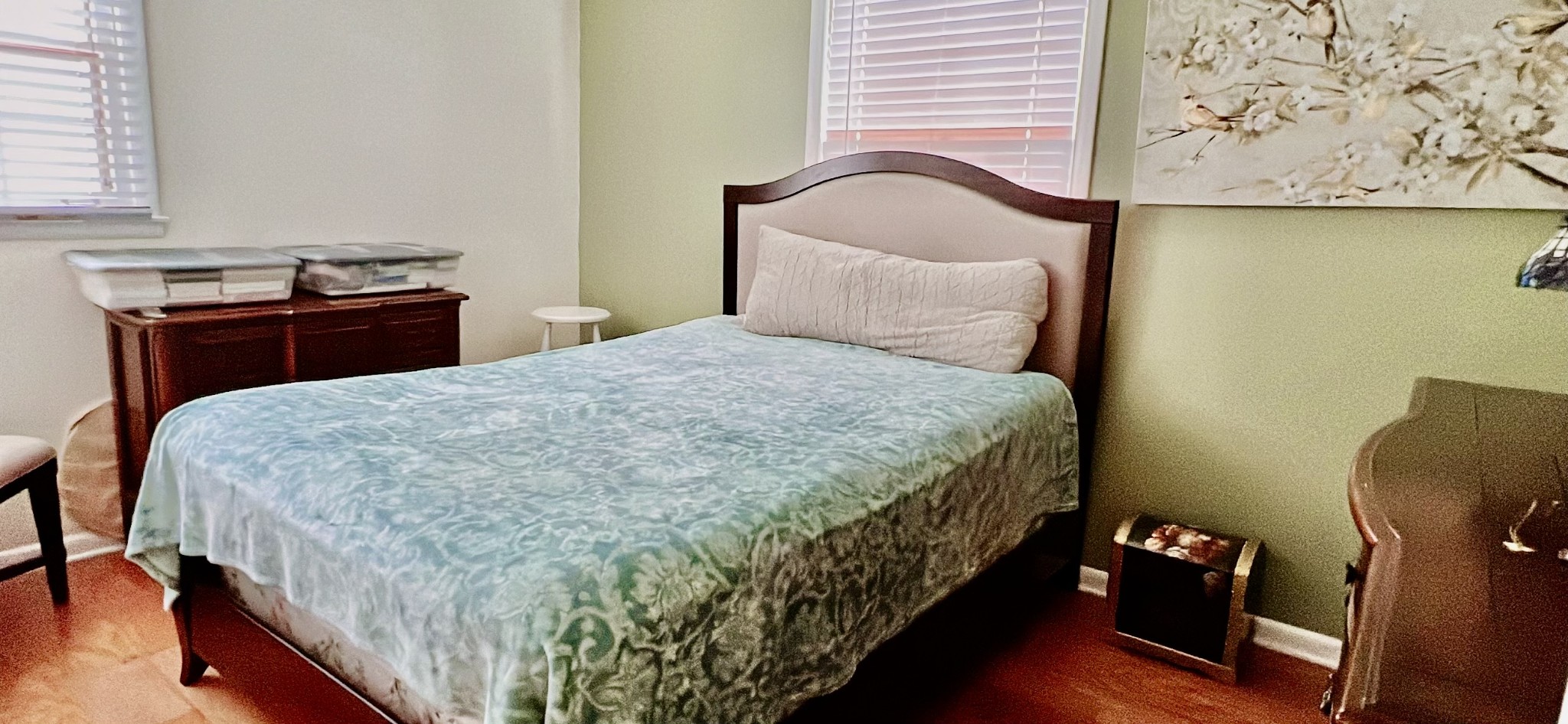 319 Copeland Road Clarksville, TN 37042 - Photo 16 of 30 a bedroom with a bed and wooden floor