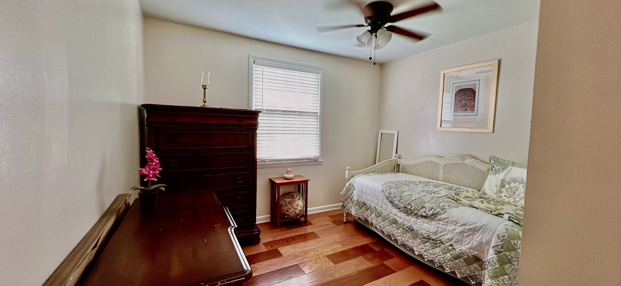 319 Copeland Road Clarksville, TN 37042 - Photo 19 of 30 a bedroom with a bed and a chandelier