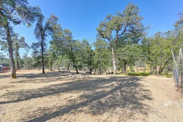 a view of road with trees
