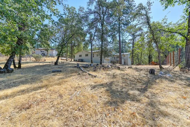 a view of road with trees