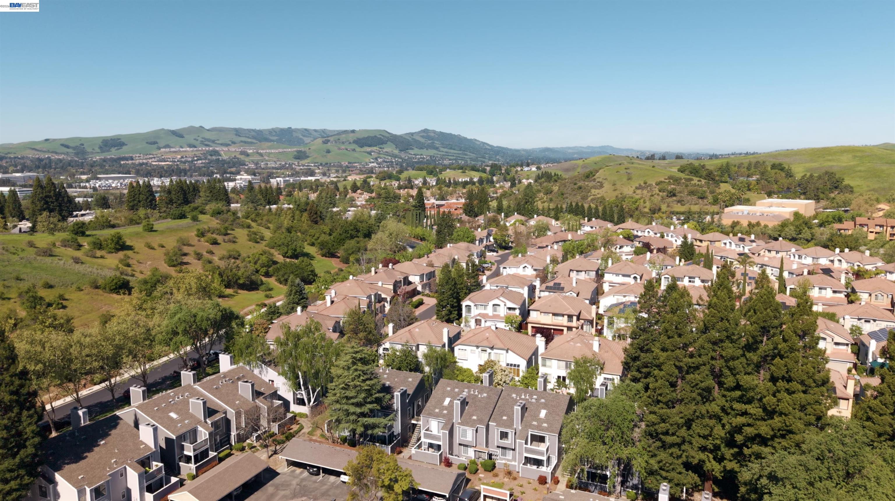 364 Eastridge Drive San Ramon, CA 94582 - Photo 22 of 23 an aerial view of residential building with outdoor space
