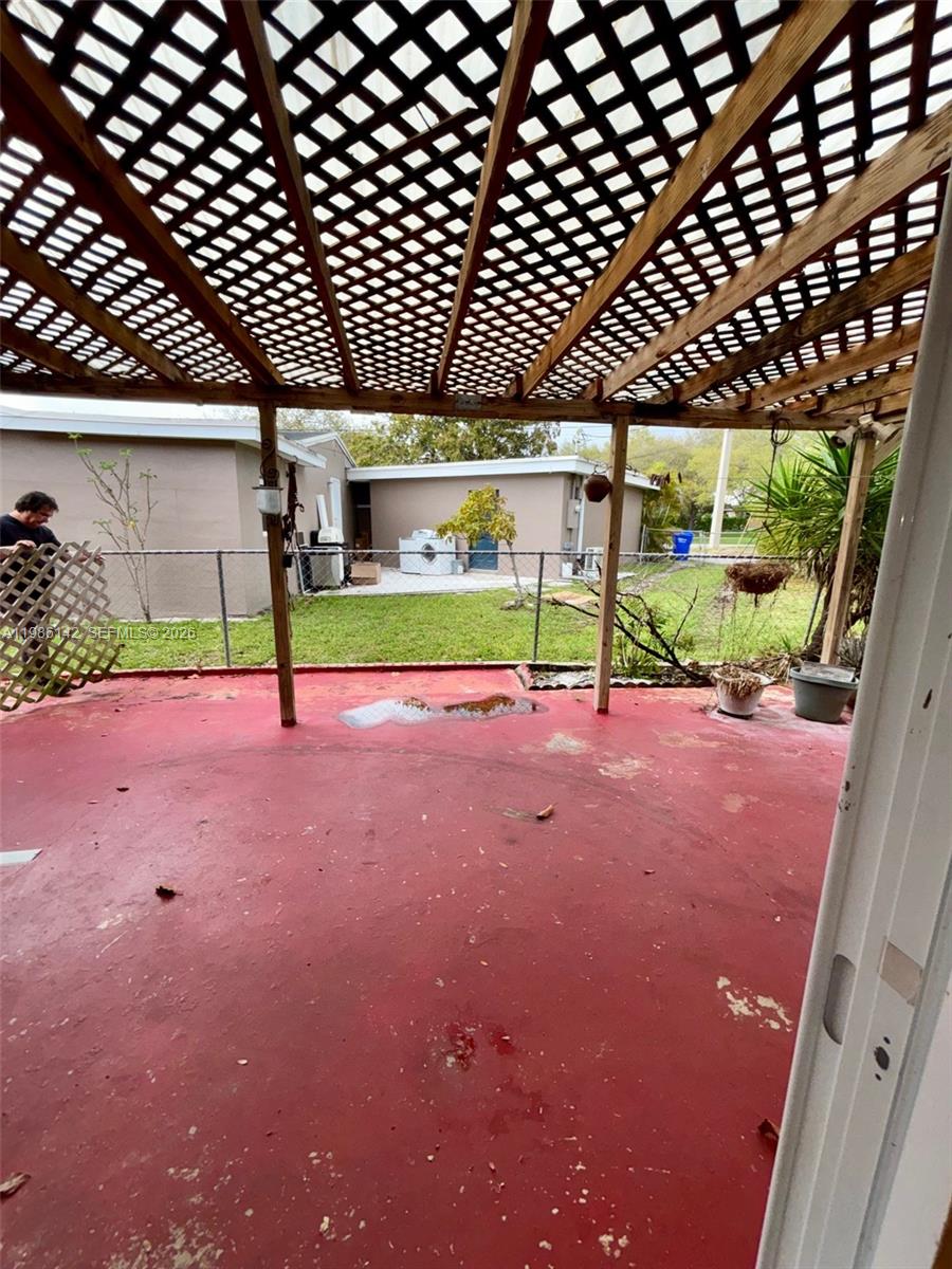 3241 Arthur Terrace Hollywood, FL 33021 - Photo 19 of 22 a view of porch and garage