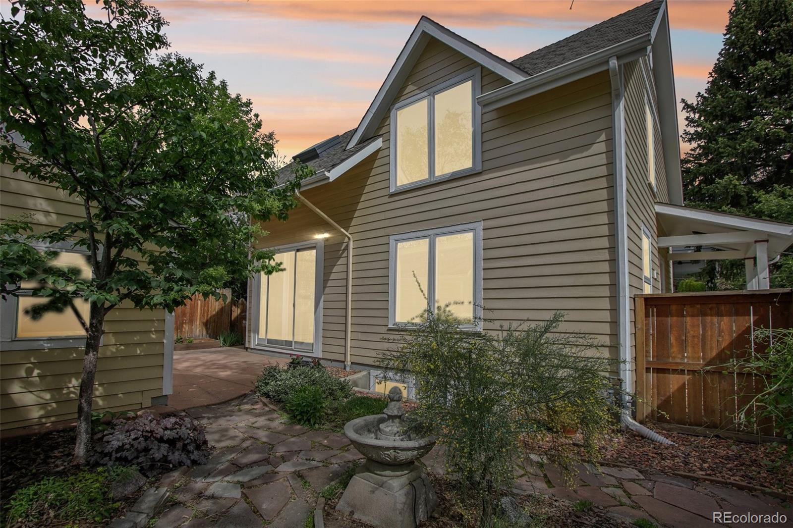 2255 18th Street Boulder, CO 80302 - Photo 44 of 45 a front view of a house with garden