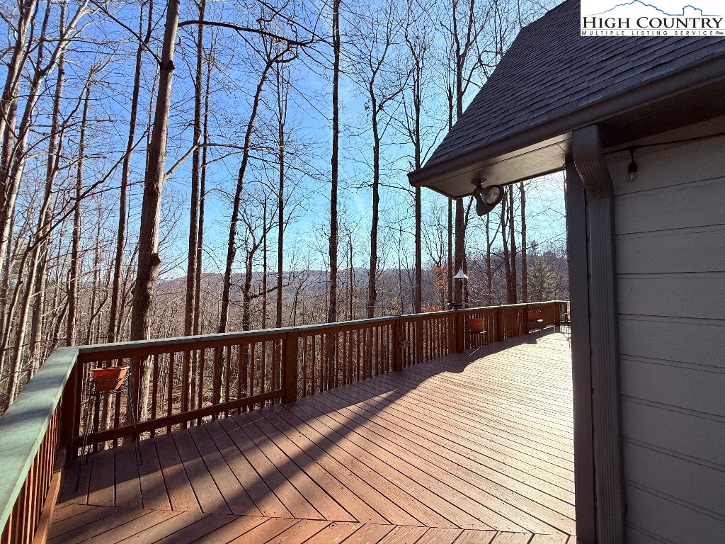 154 Breezy Lane Deep Gap, NC 28618 - Photo 22 of 46 swimming pool view from balcony