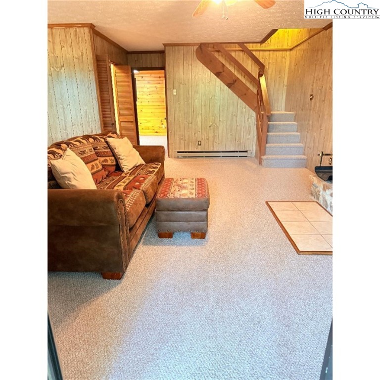 154 Breezy Lane Deep Gap, NC 28618 - Photo 34 of 46 a en suite bathroom with a sink and mirror