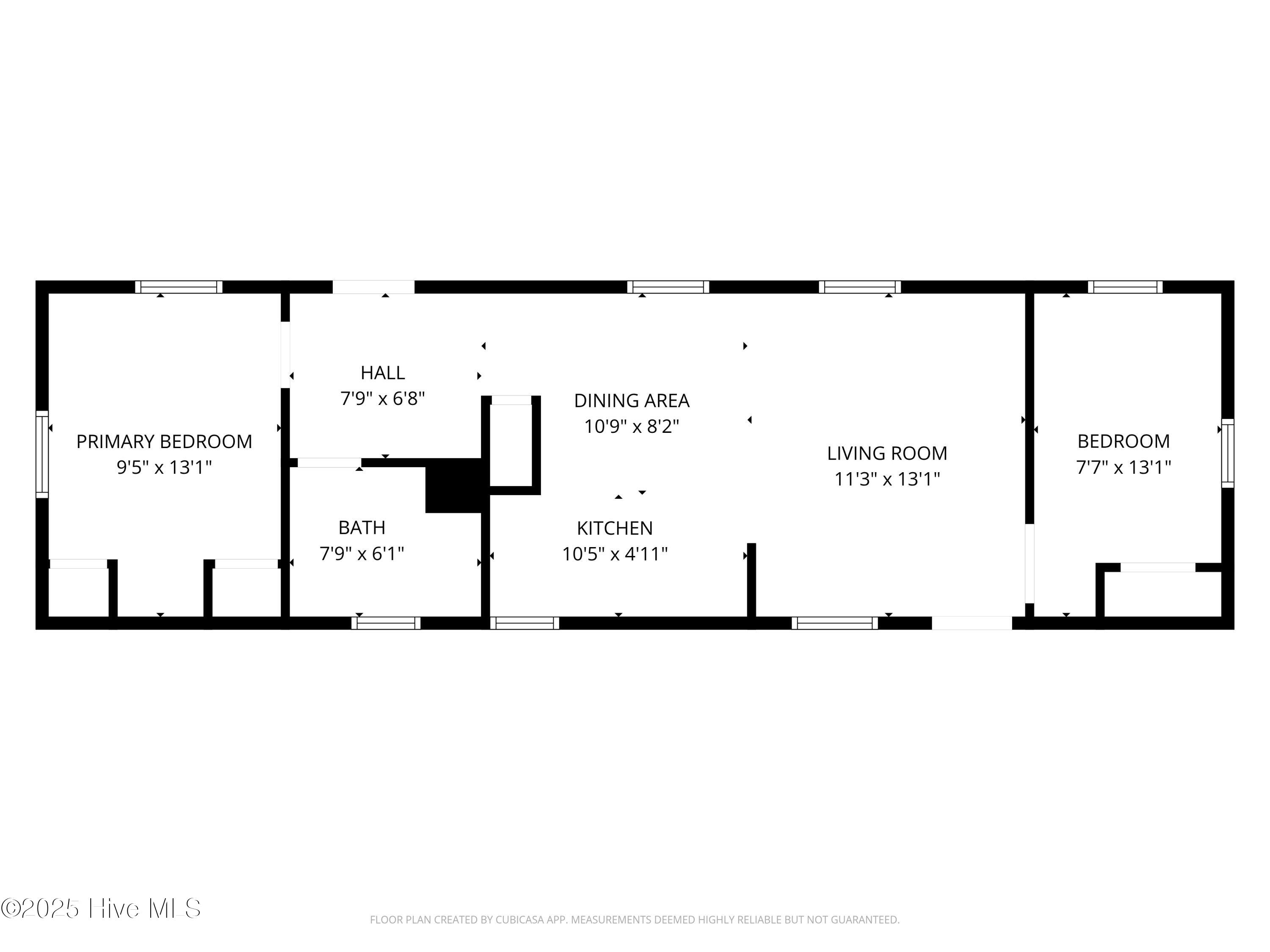 1200 Rocky Run Road, Unit 16 Midway Park, NC 28544 - Photo 17 of 17 2D Floor Plan for 1200 Rocky Run Road
