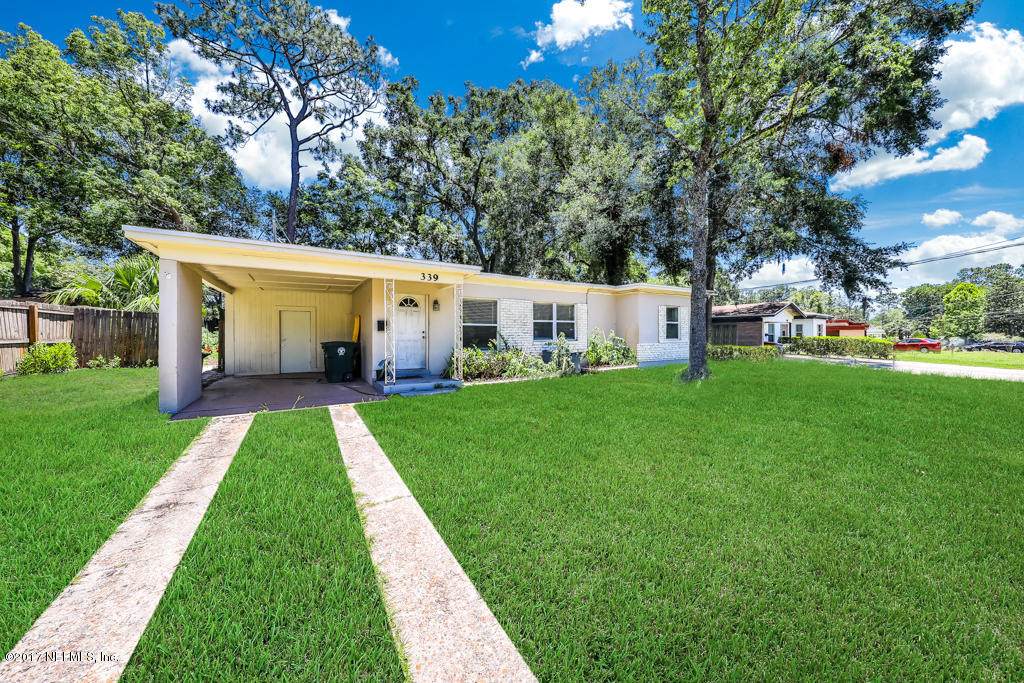 339 Brunswick Road Jacksonville, FL 32216 - Photo 1 of 17 Front