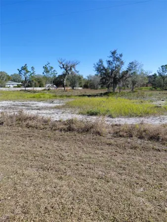 a view of a lake with houses in the back