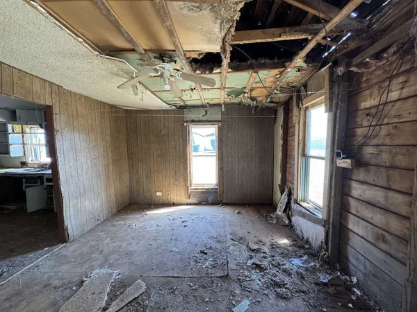 a view of empty room