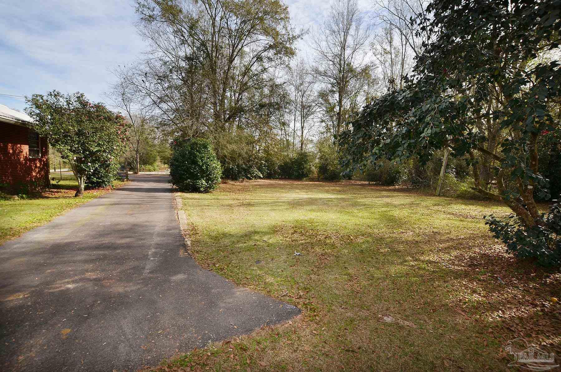 6475 Chestnut Road Molino, FL 32577 - Photo 5 of 67 a view of a yard with a tree