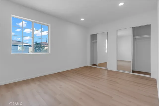 wooden floor in a room