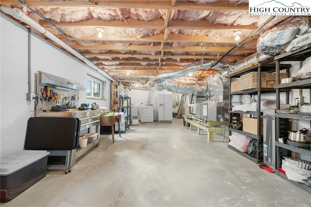 a view of a yard with trees