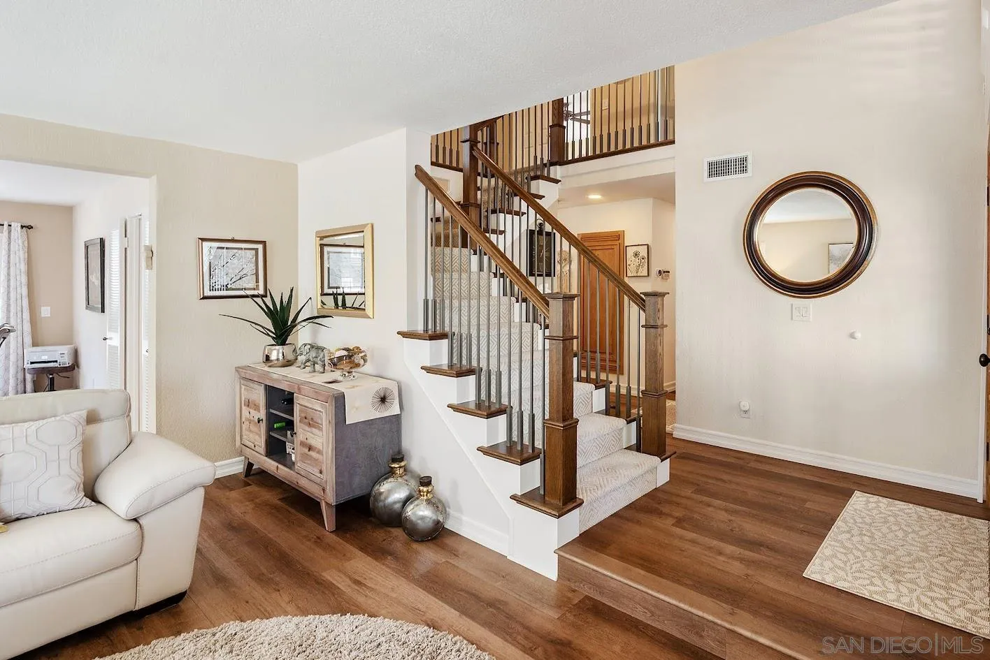 14922 Derringer Road Poway, CA 92064 - Photo 18 of 66 a view of livingroom with furniture and wooden floor
