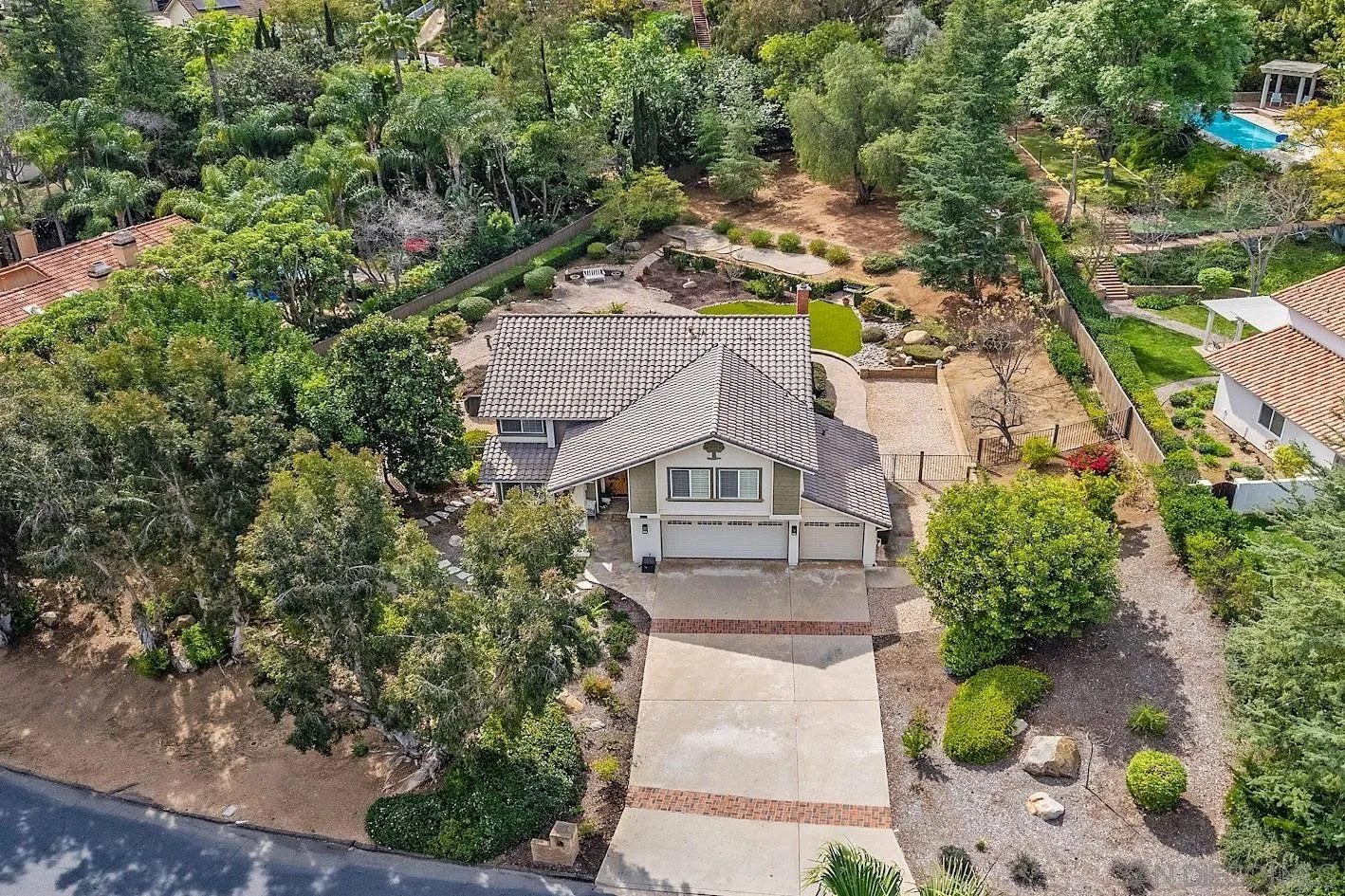 14922 Derringer Road Poway, CA 92064 - Photo 54 of 66 an aerial view of a house