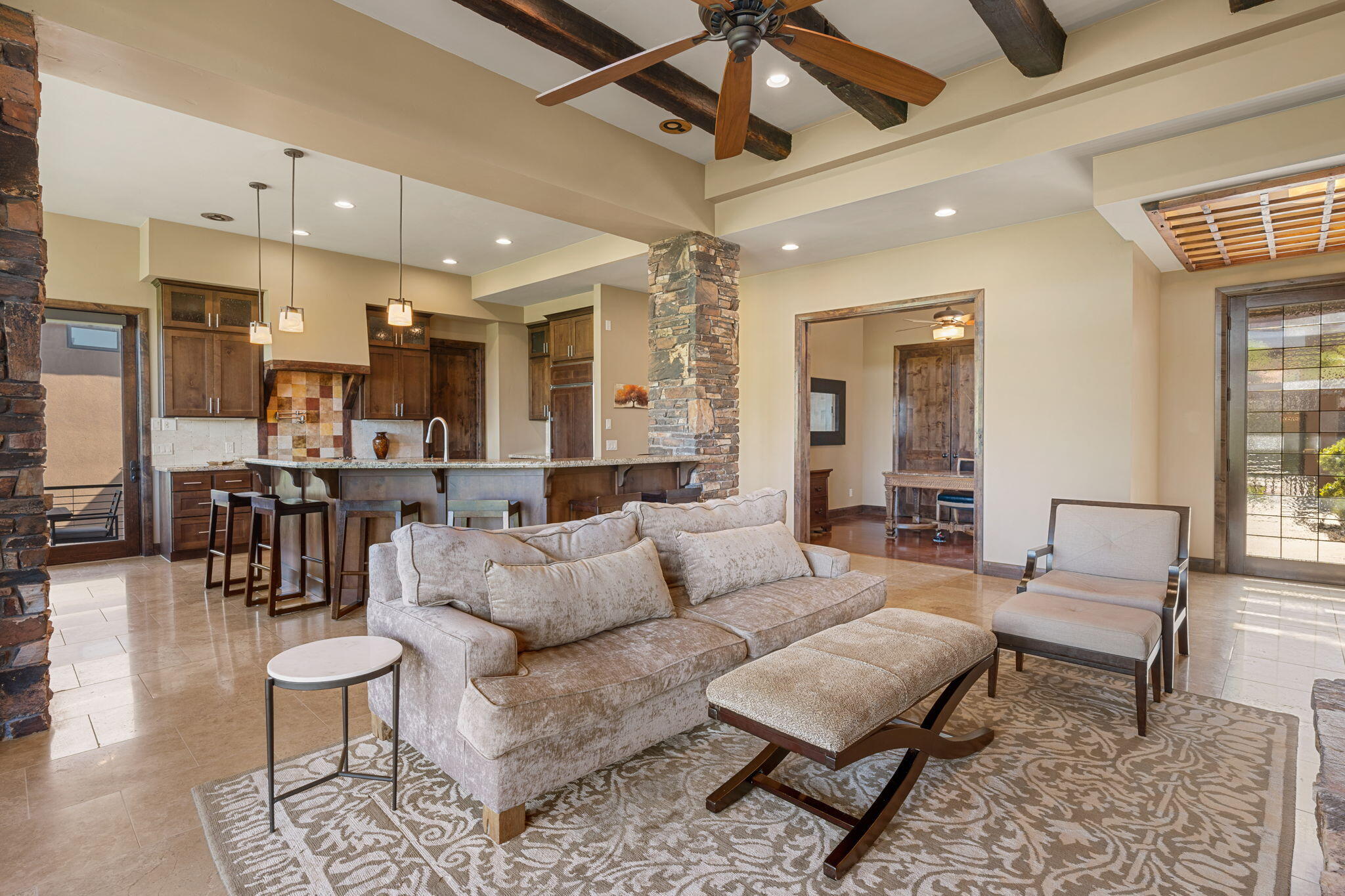 3052 Snow Canyon Parkway, Unit 98 St. George, UT 84770 - Photo 24 of 70 Great Room, Office, Kitchen