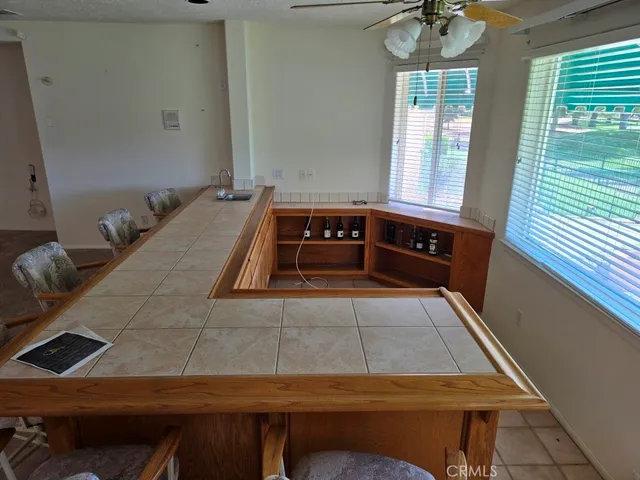 a view of a room with racks