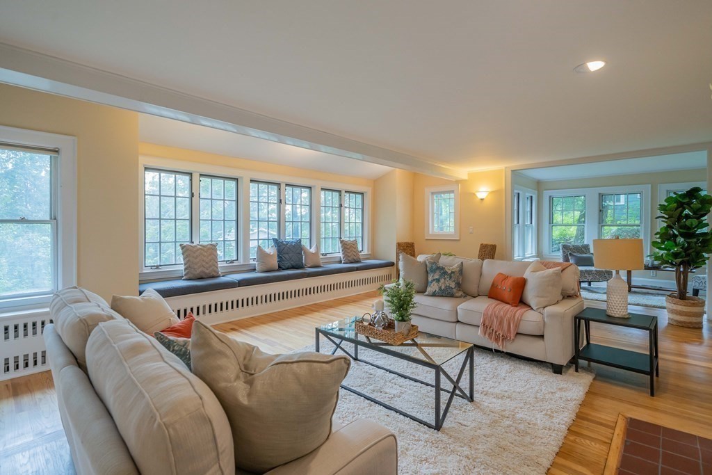 11 Wachusett Drive Lexington, MA 02421 - Photo 4 of 42 a living room with furniture and a large window