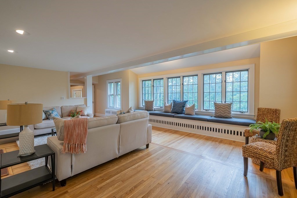 11 Wachusett Drive Lexington, MA 02421 - Photo 8 of 42 a living room with furniture and a large window