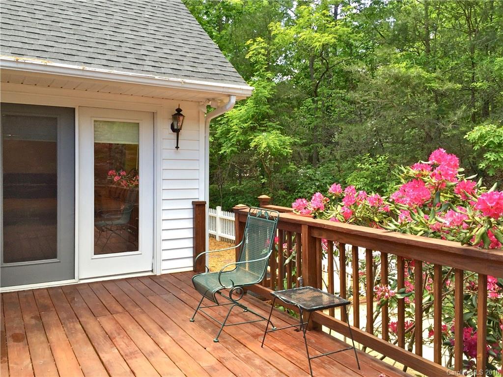660 Edwards Cove Road, Unit 1 Waynesville, NC 28786 - Photo 12 of 24 a front view of house with an outdoor seating