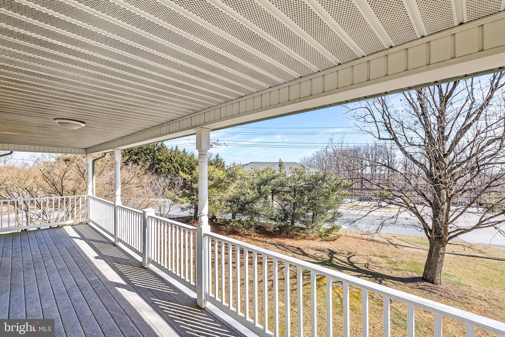 5472 Waterloo Road Columbia, MD 21045 - Photo 49 of 55 Covered Front Porch (Upper Level)