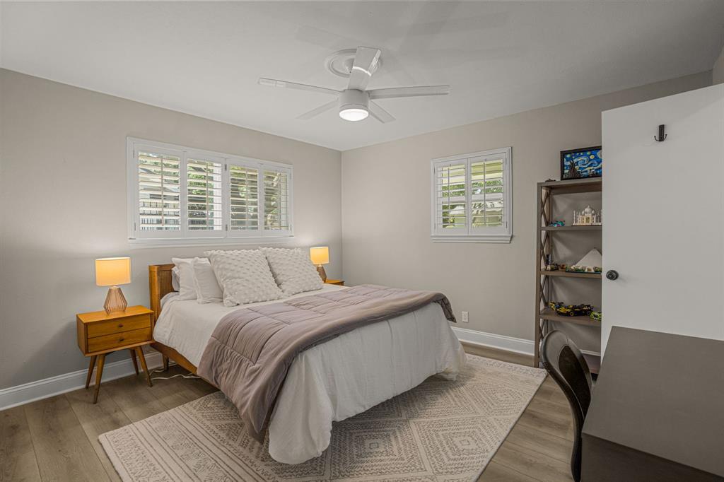 4529 Cloudview Road Fort Worth, TX 76109 - Photo 18 of 26 a bedroom with a bed furniture and a window
