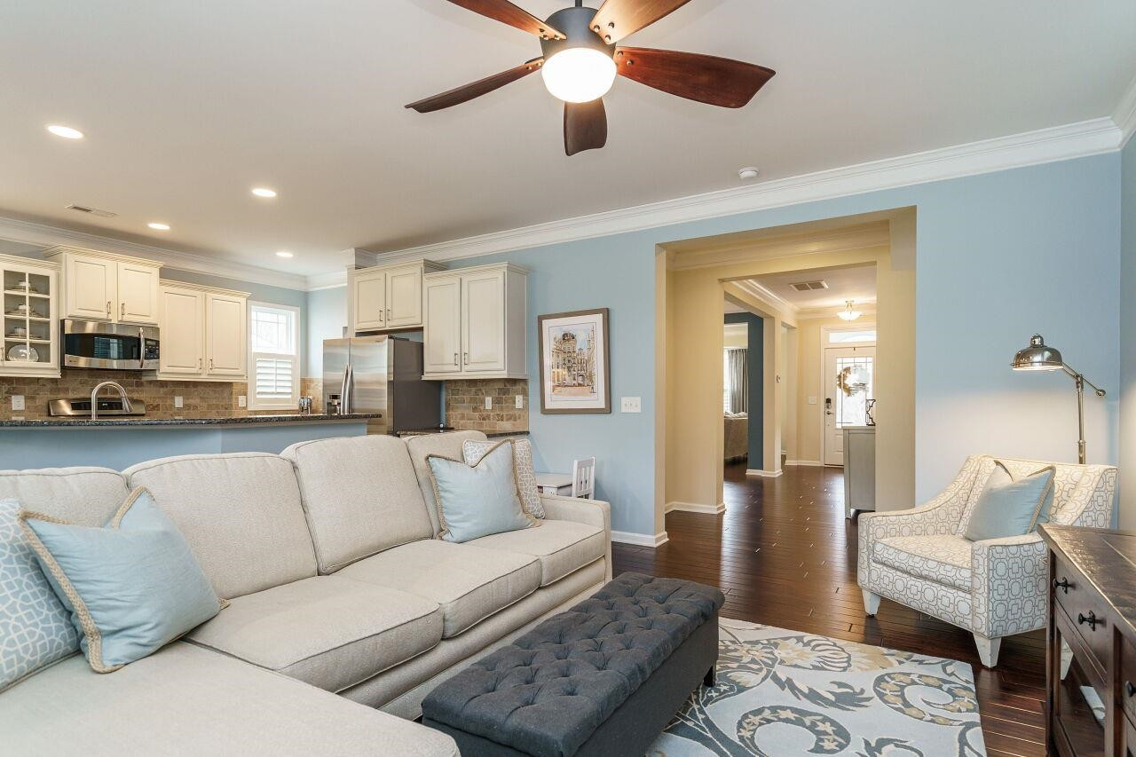 5602 Wade Park Boulevard Raleigh, NC 27607 - Photo 22 of 34 Casual living in the rear of the home with open family room/breakfast nook/kitchen combo! Main Floor