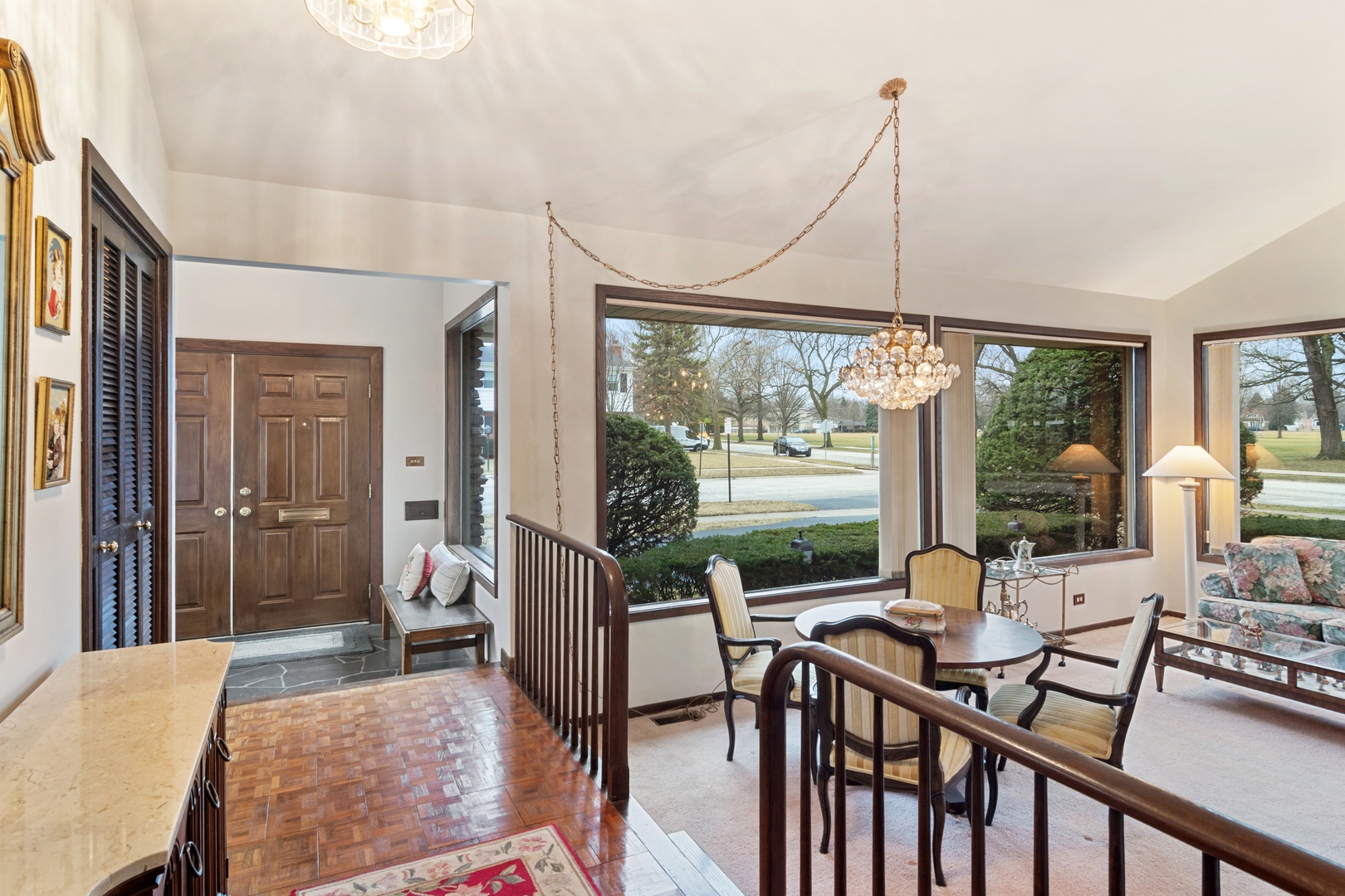 1301 North Dee Road Park Ridge, IL 60068 - Photo 3 of 22 a view of a dining room with furniture window and outside view