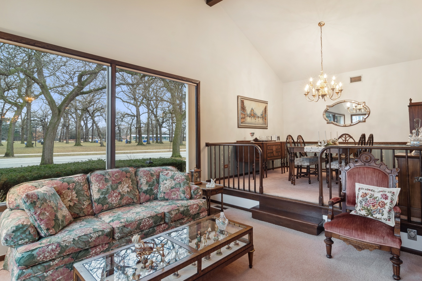 1301 North Dee Road Park Ridge, IL 60068 - Photo 5 of 22 a living room with furniture and a large window