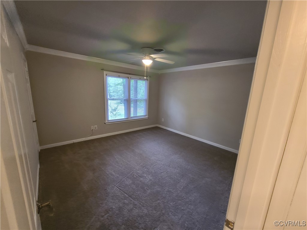 5800 Mill Spring Lane Midlothian, VA 23112 - Photo 14 of 29 an empty room with windows and closet