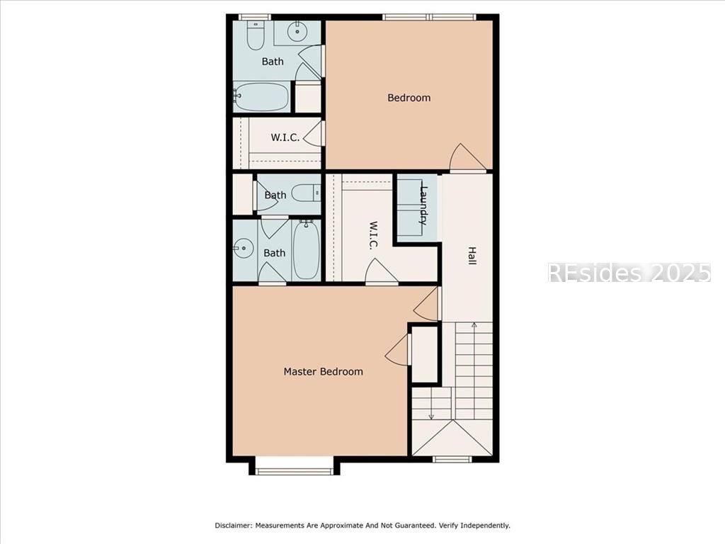 113 Cross Road Bluffton, SC 29910 - Photo 30 of 30 Floor plan- second level