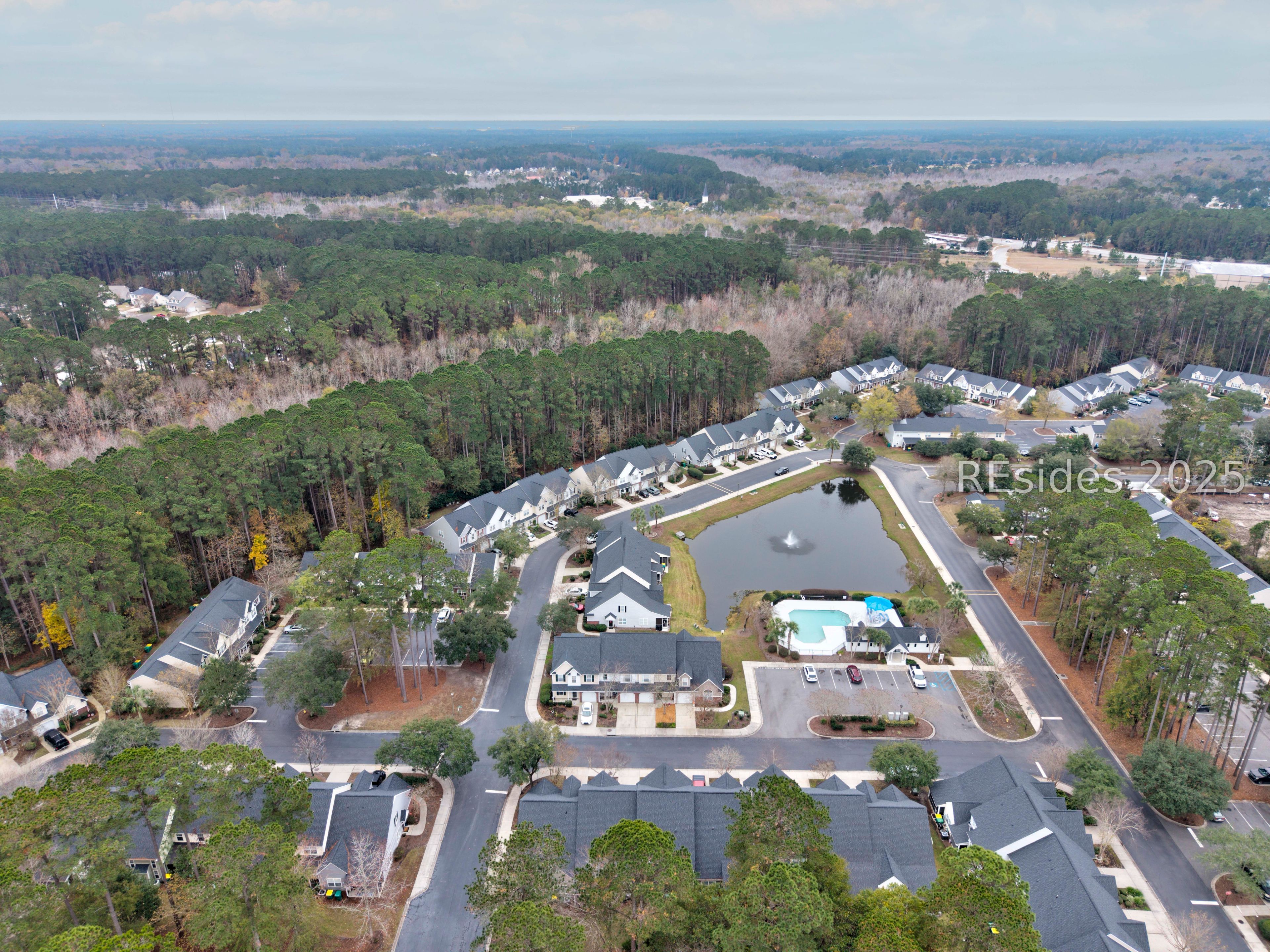 113 Cross Road Bluffton, SC 29910 - Photo 28 of 30 Ariel view of the neighborhood