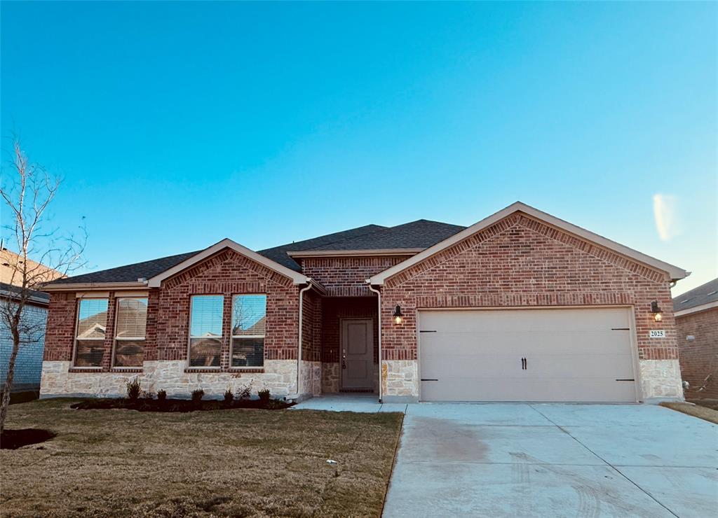2025 Eugene Street Anna, TX 75409 - Photo 5 of 32 a front view of a house with a yard