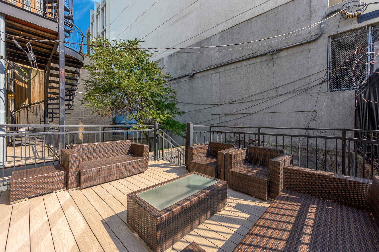 113 West Elm Street Chicago, IL 60610 - Photo 26 of 30 a view of roof deck with couches and potted plant