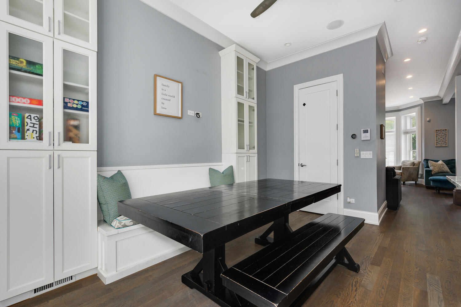 113 West Elm Street Chicago, IL 60610 - Photo 10 of 30 a living room with furniture and wooden floor