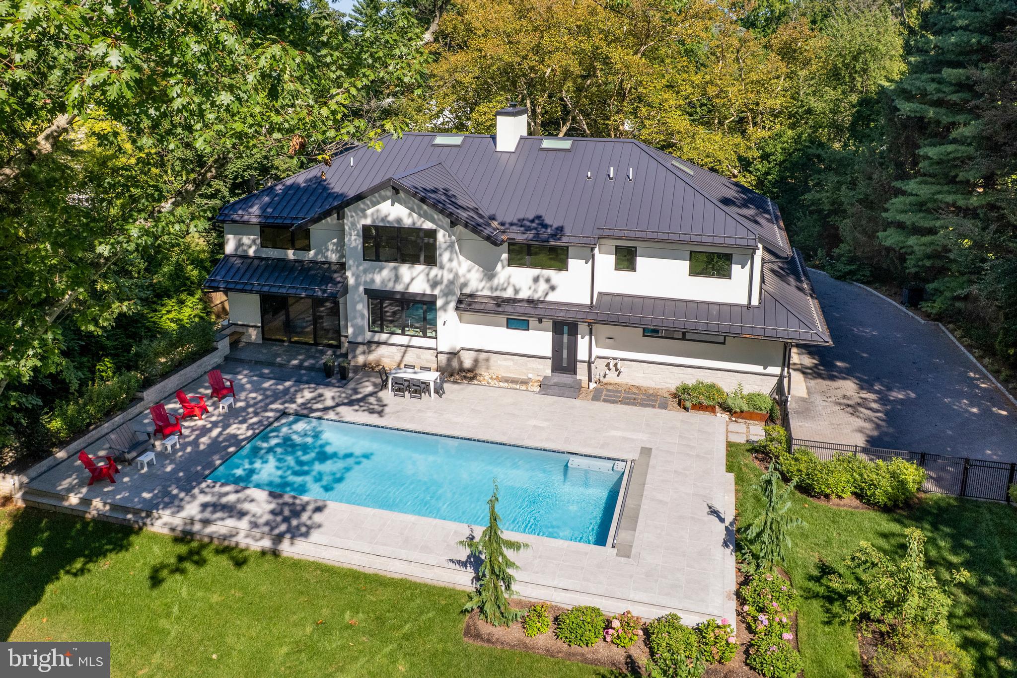 44 Armour Road Princeton, NJ 08540 - Photo 50 of 51 a view of house with outdoor space and swimming pool