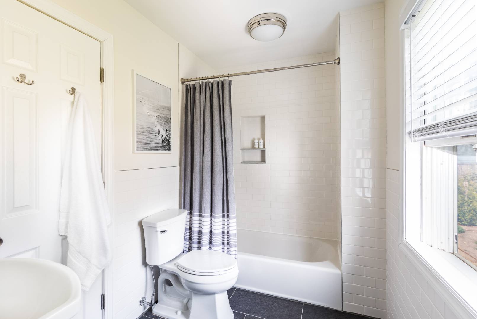 2 Bayview Road Southampton, NY 11968 - Photo 11 of 17 a bathroom with a sink toilet and shower