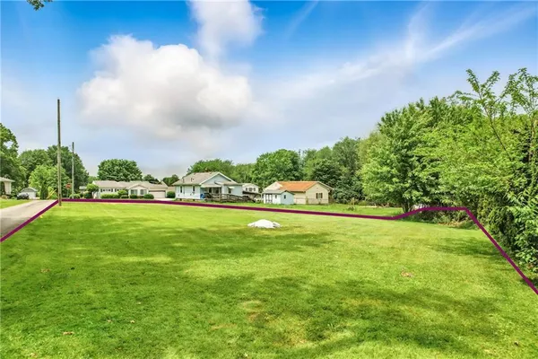 a view of a green yard
