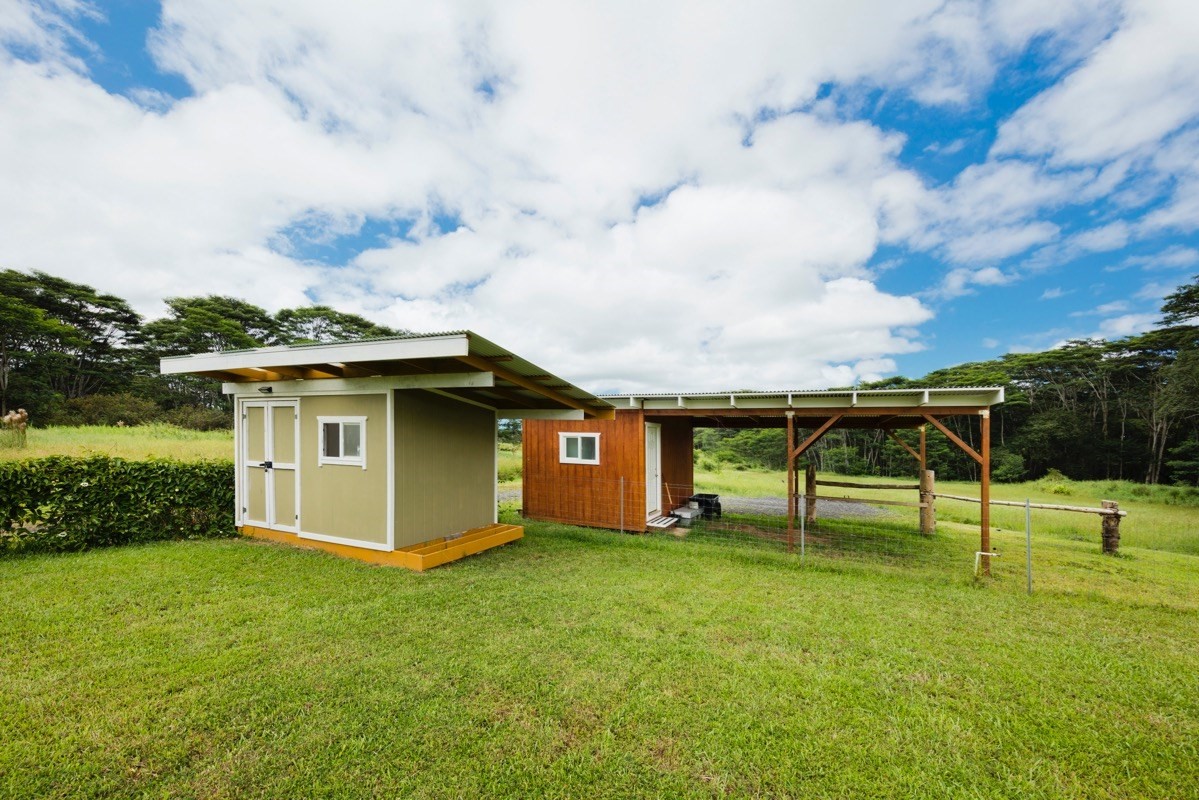 17-3926 Enos Road Mountain View, HI 96771 - Photo 23 of 30 a view of a garden with a house