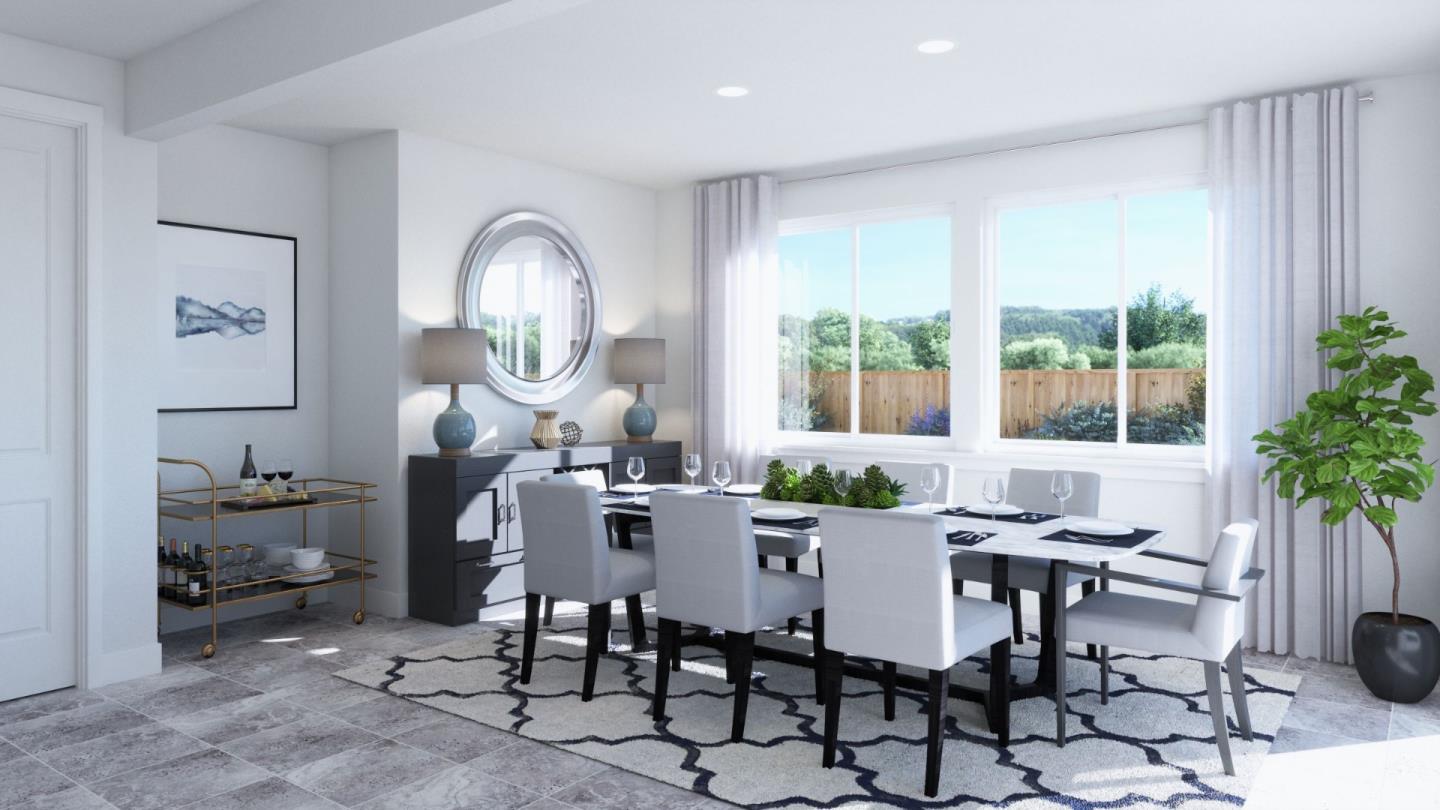 2641 Smith Ranch Walnut Creek, CA 94598 - Photo 6 of 19 a dining room with wooden floor a glass table and chairs