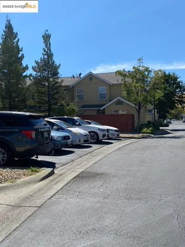 a car parked on the side of the road