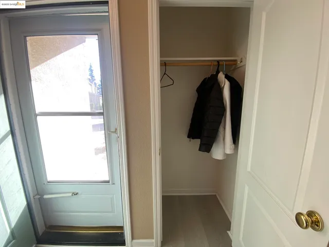 a view of walk in closet